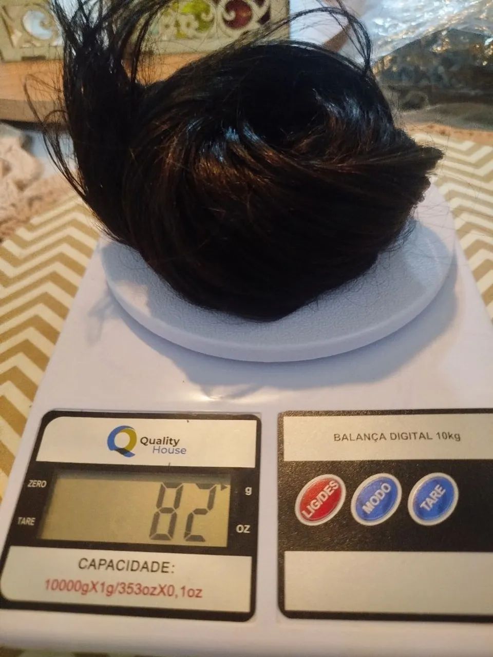 Cabelo humano 40cm - Foto 4