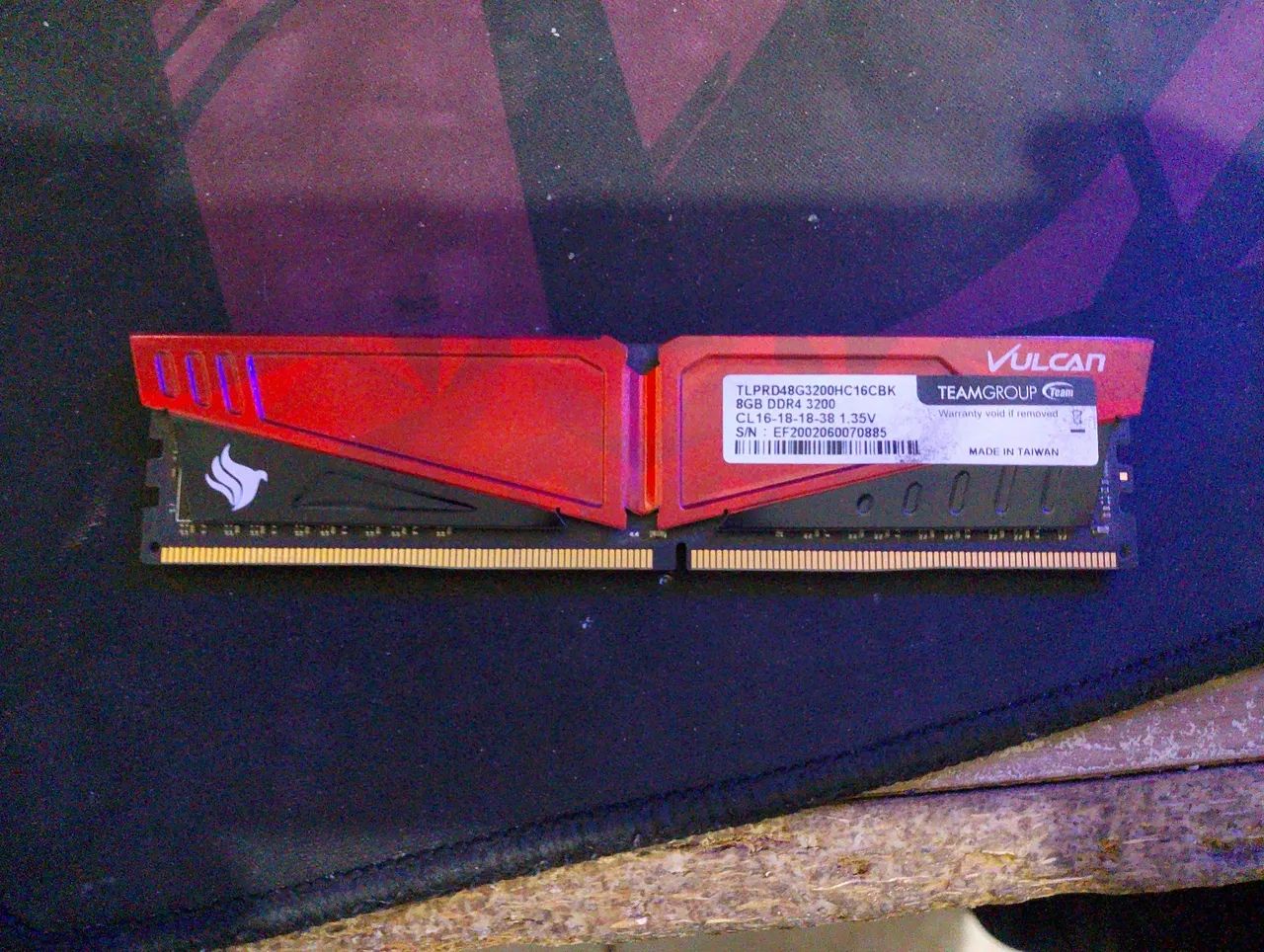 Memoria Ram Teamgroup Vulcan 8GB DDR4 3200