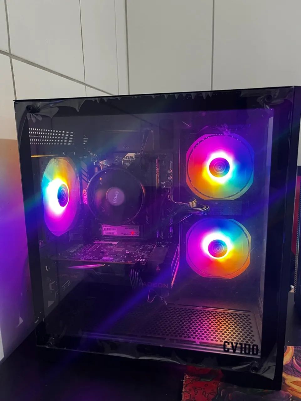 Pc Gamer Ryzen 5 + RX 6500Xt - Foto 3