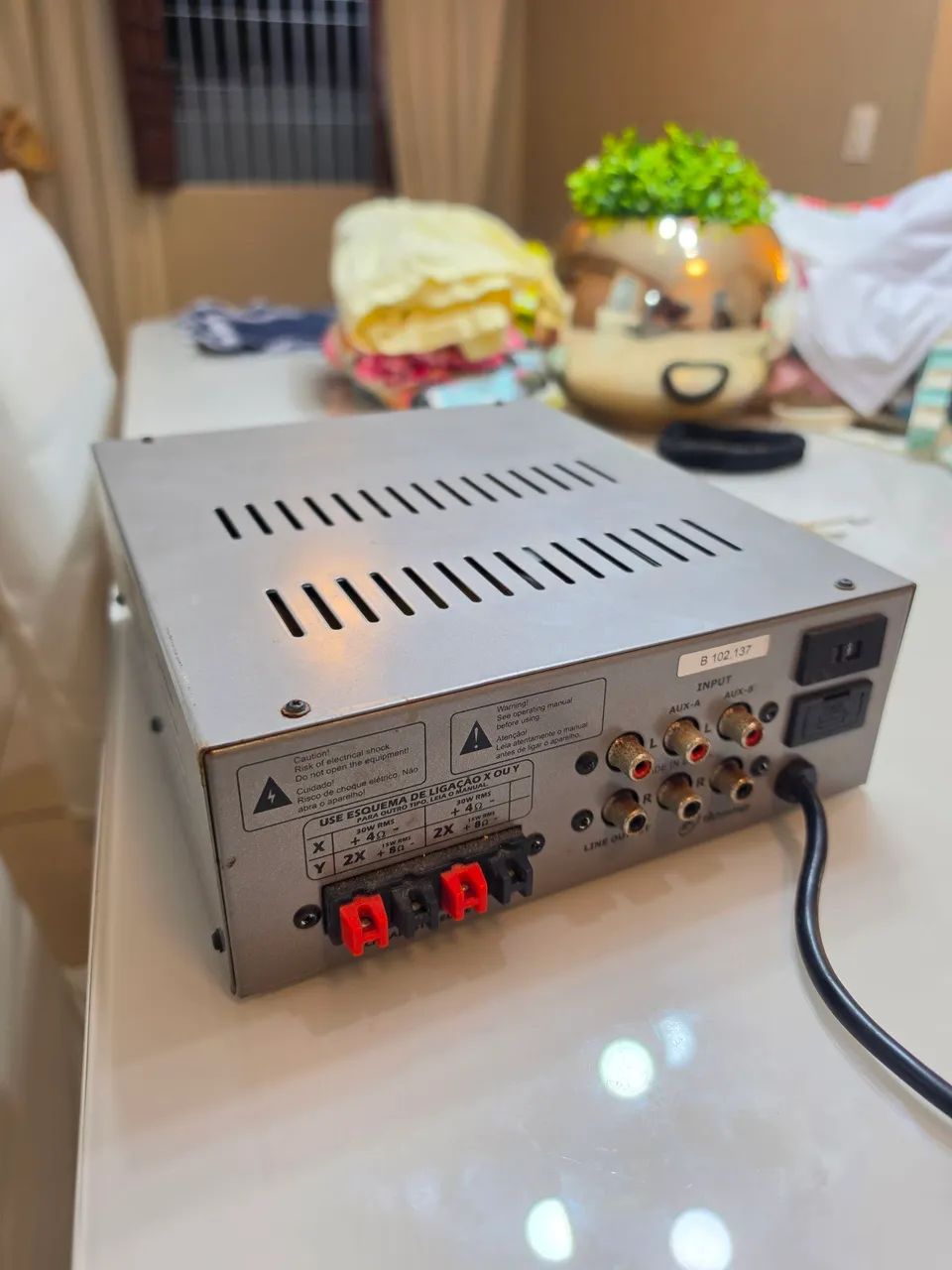 Amplificador stereo