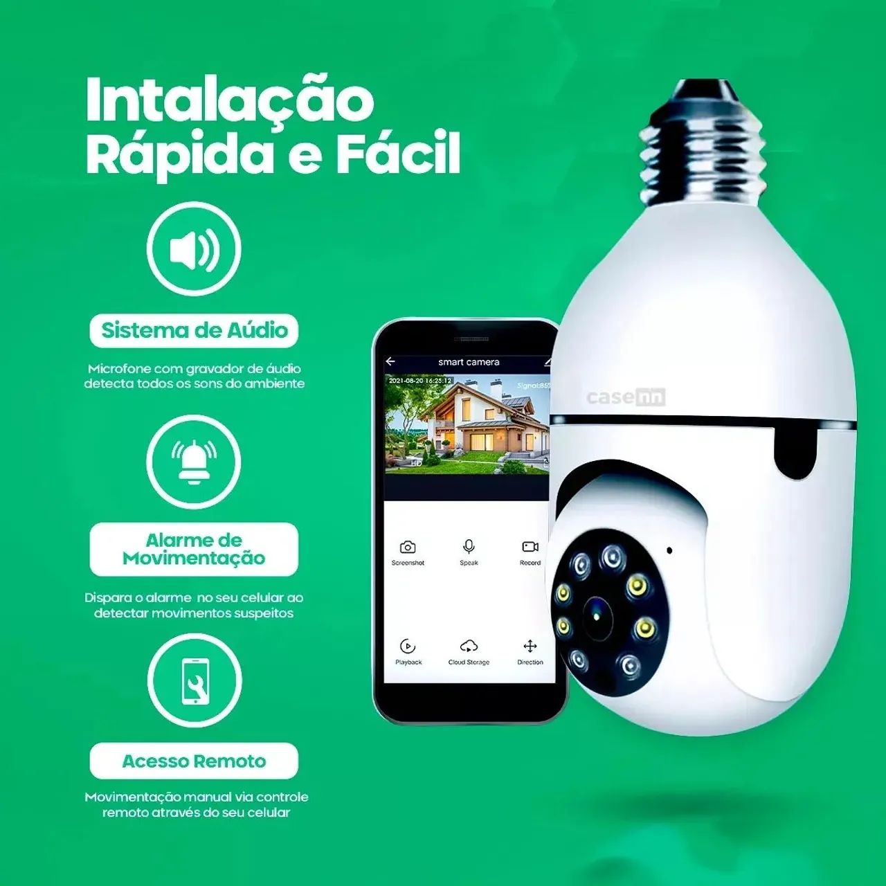 Lâmpada câmera 