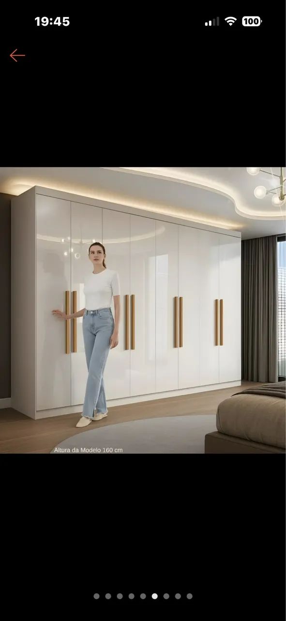 Guarda roupa 8 portas - Foto 4