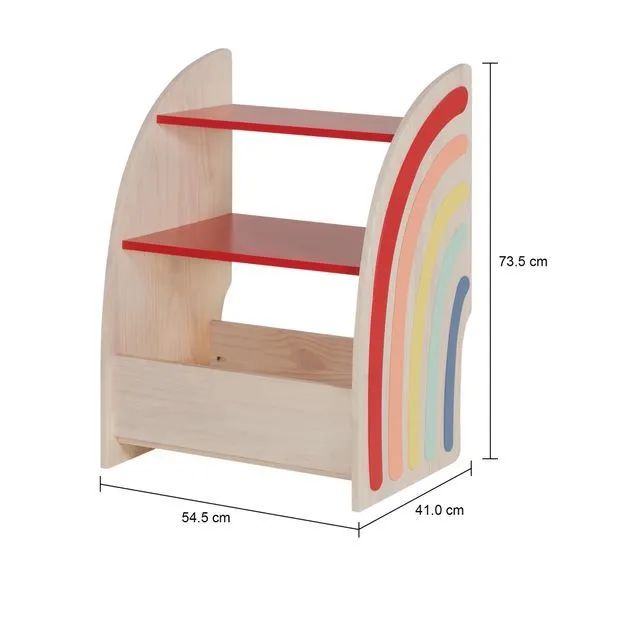 Estante infantil arco íris tok&stok  - Foto 3