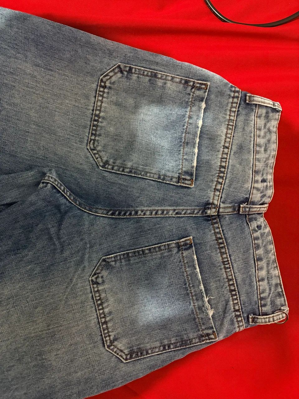     Calça Jeans Feminina Azul- Tamanho 36 - Foto 4