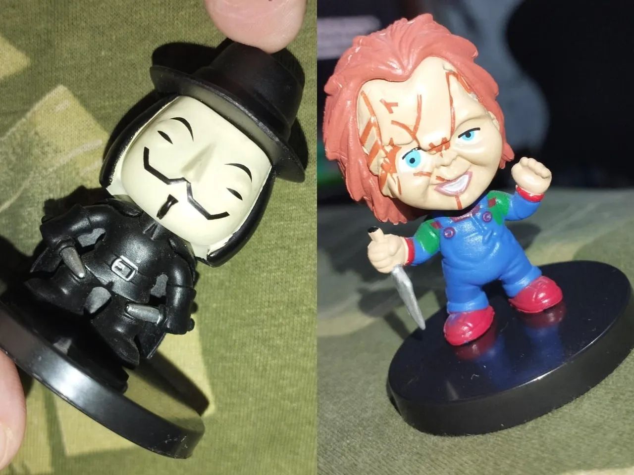Mini figures bonecos terror