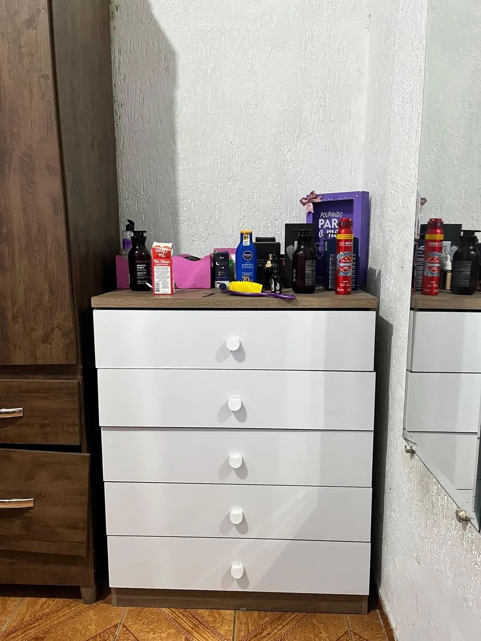 Conjunto guarda roupa e cômoda juvenil e infantil - Foto 2