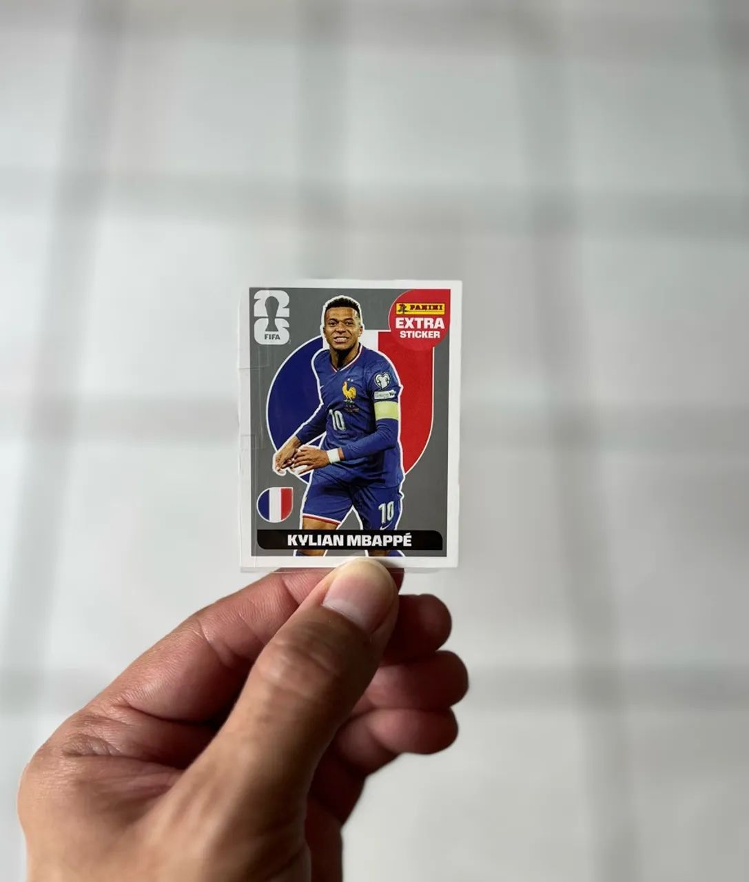 Figurinha Kylian Mbappé - Prata 