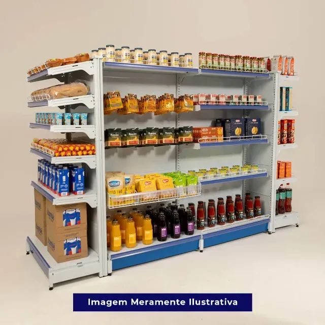 Gôndolas Prateleiras para todos comércios