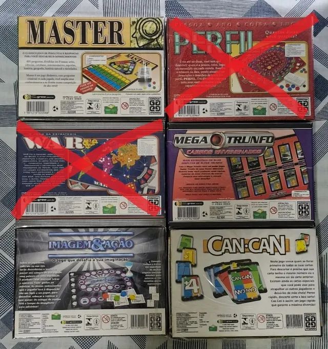 MINI Jogos de Tabuleiro - Diversos - Foto 3