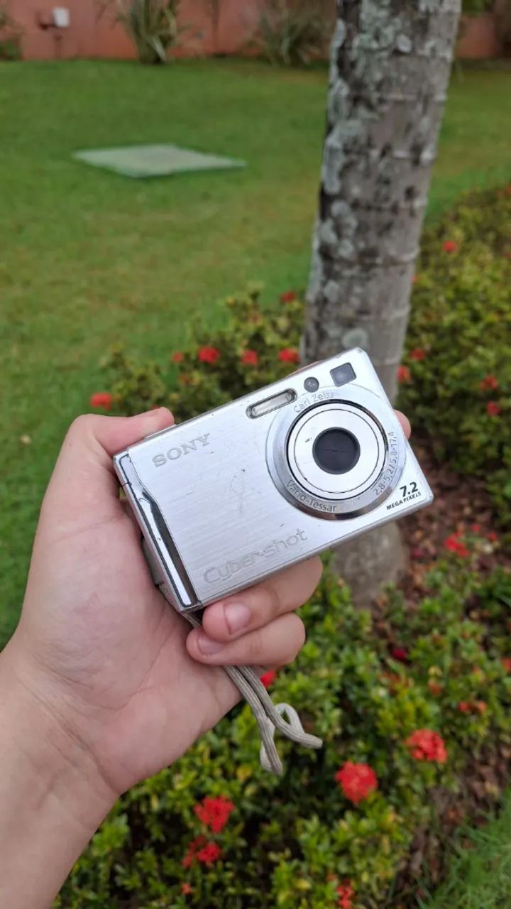 Câmera Sony Cybershot W80 FUNCIONANDO