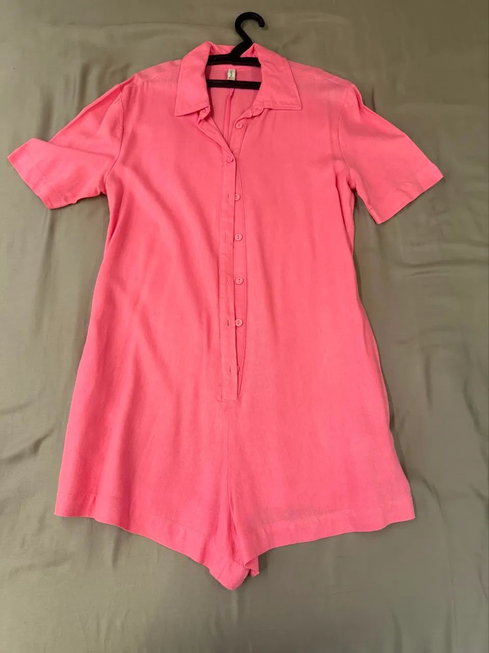 Macacão feminino rosa