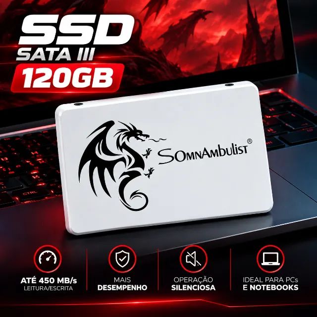 SSD 120gb Novo | Mauá - Foto 2