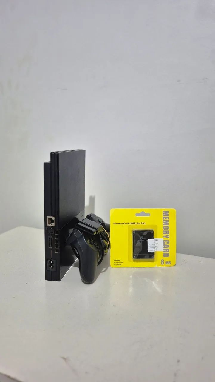Ps2 slim completo sem defeito nenhum pronto para jogar