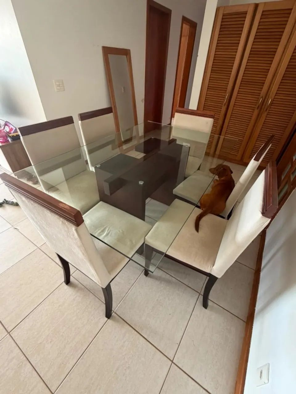Mesa de Jantar de madeira Rudnick  - Foto 3
