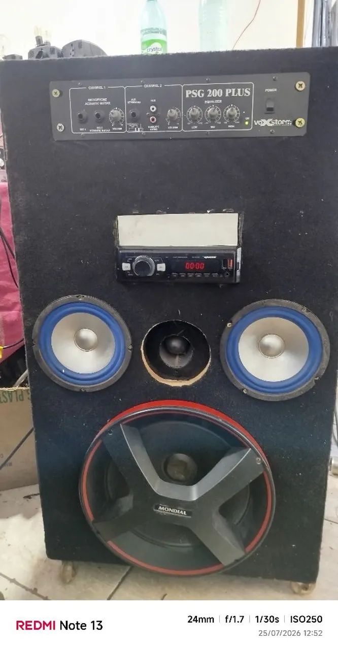 Vendo essa caixa de som artesanal  - Foto 2