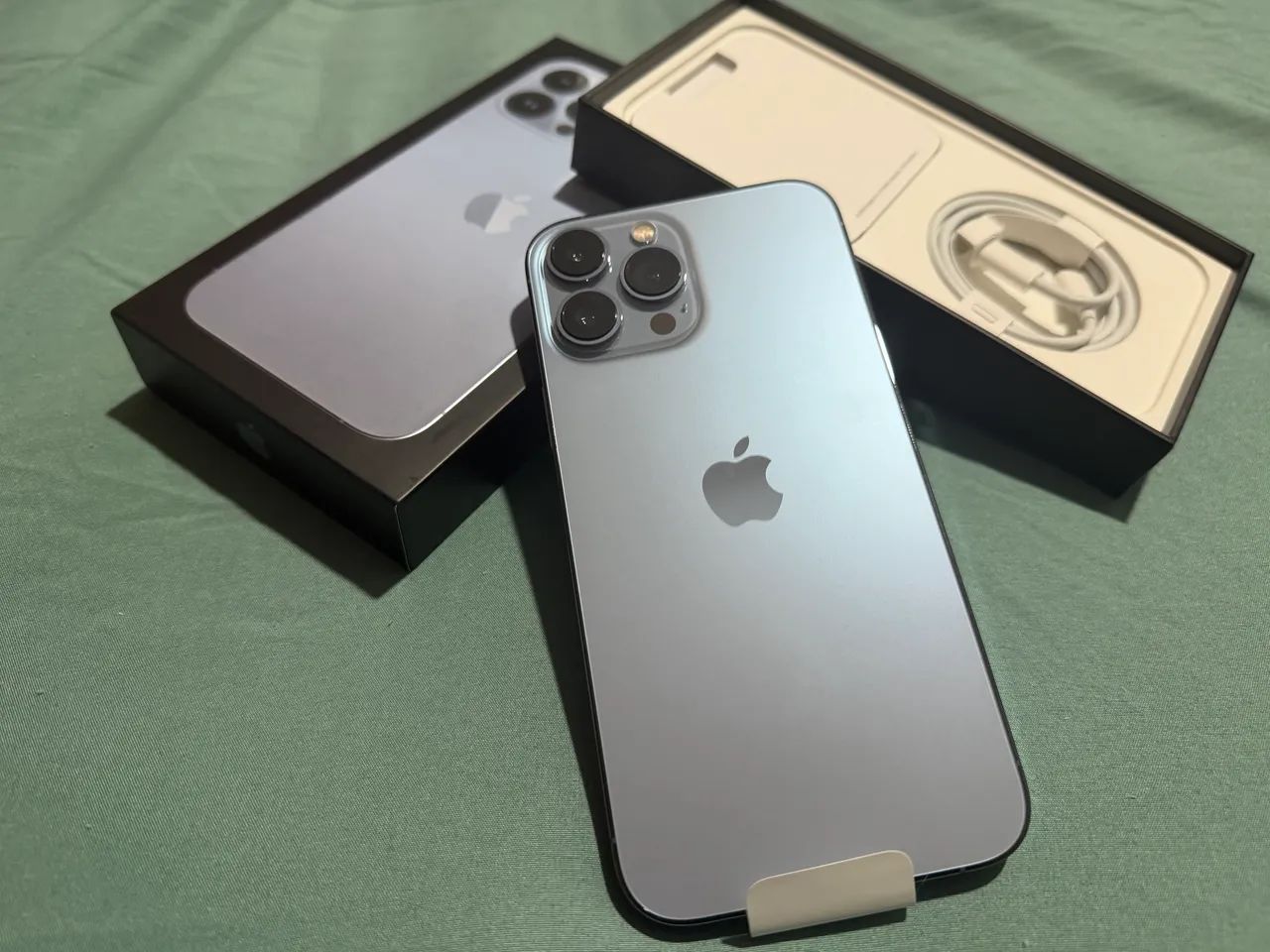 Iphone 13 pro max 1 TB, bateria 100% trocada na apple - Exelente - Foto 4