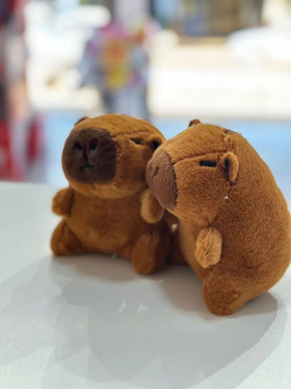 Bichinhos de pelúcia fofos - capivara e elefante  - Foto 2