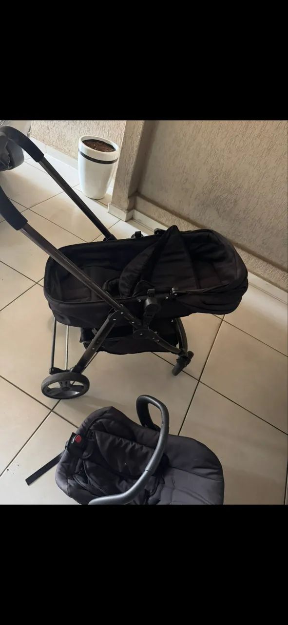 Carrinho e bebê conforto  - Foto 2