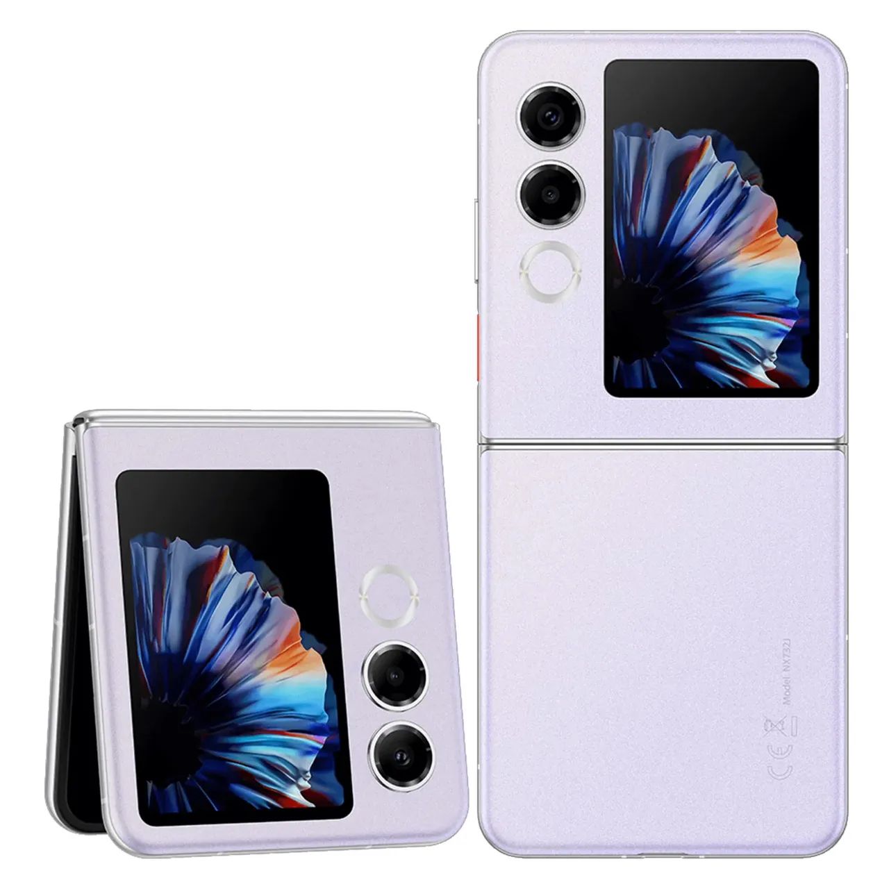 Celular ZTE Nubia Flip 2 Roxo - Lacrado - Celulares e Smartphones