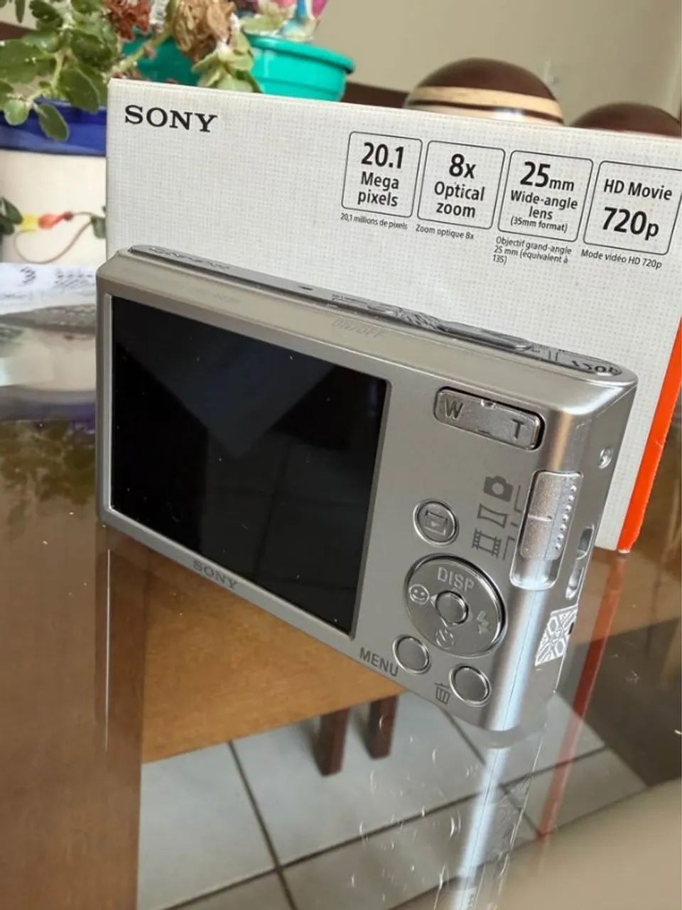 Câmera Sony Cyber-Shot prata - Foto 2