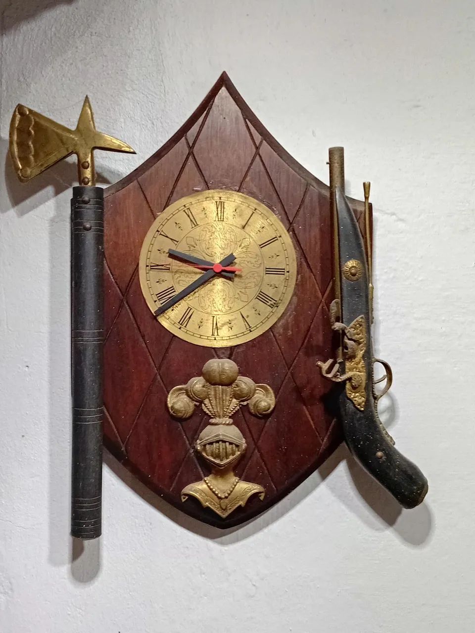 Relogio antigo para decoração de parede