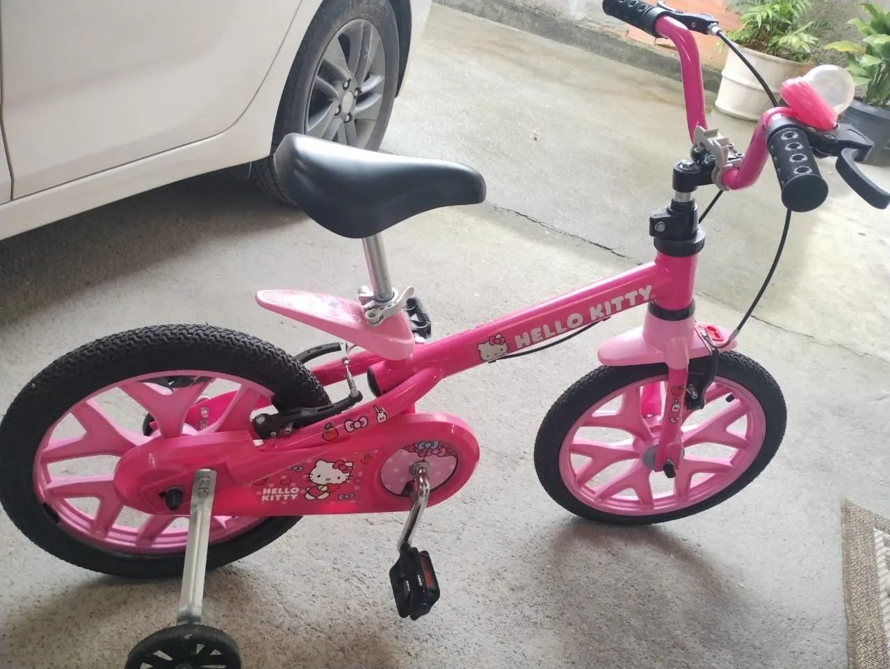 Vendo bicicleta infantil hello kitty - Foto 2