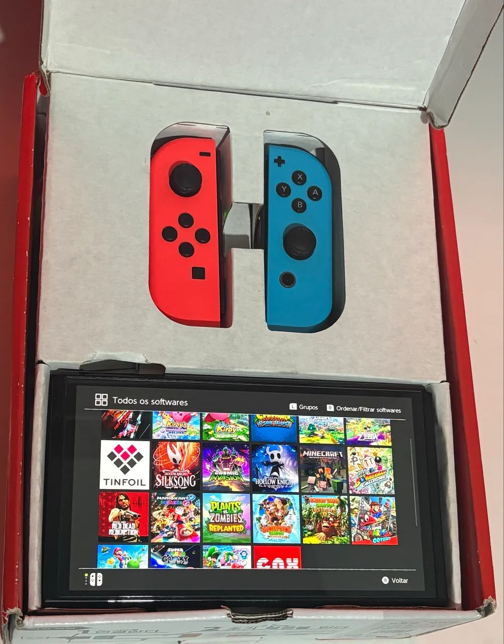 Nintendo Switch Oled Desbloqueado - Foto 4