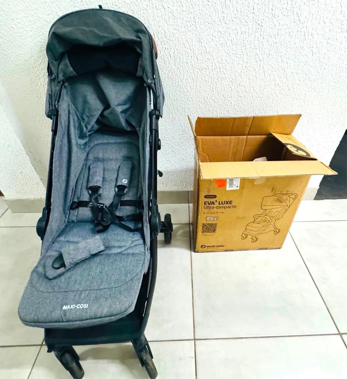 Carrinho de bebê maxi-cosi eva 3 - Foto 4