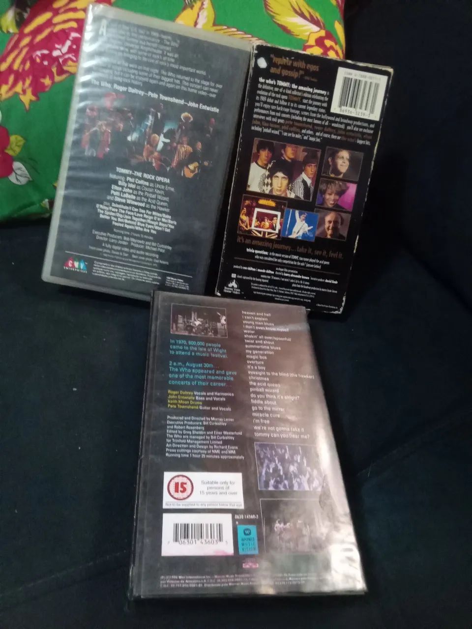 3 fitas VHS The Who originais excelentes - Foto 2