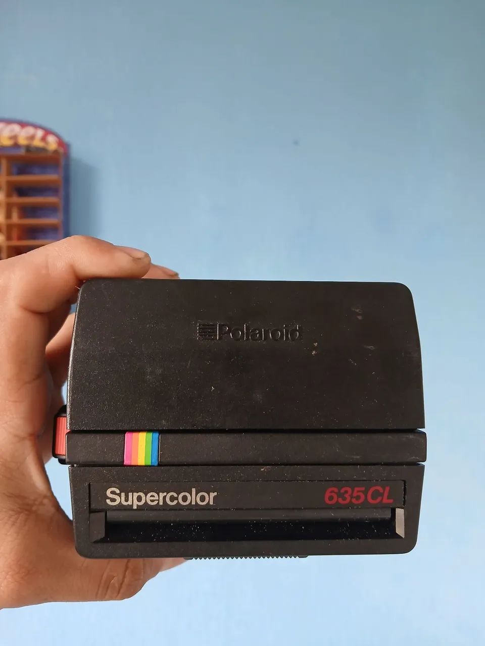 Câmera analógica polaroid 635CL supercolor - Foto 3