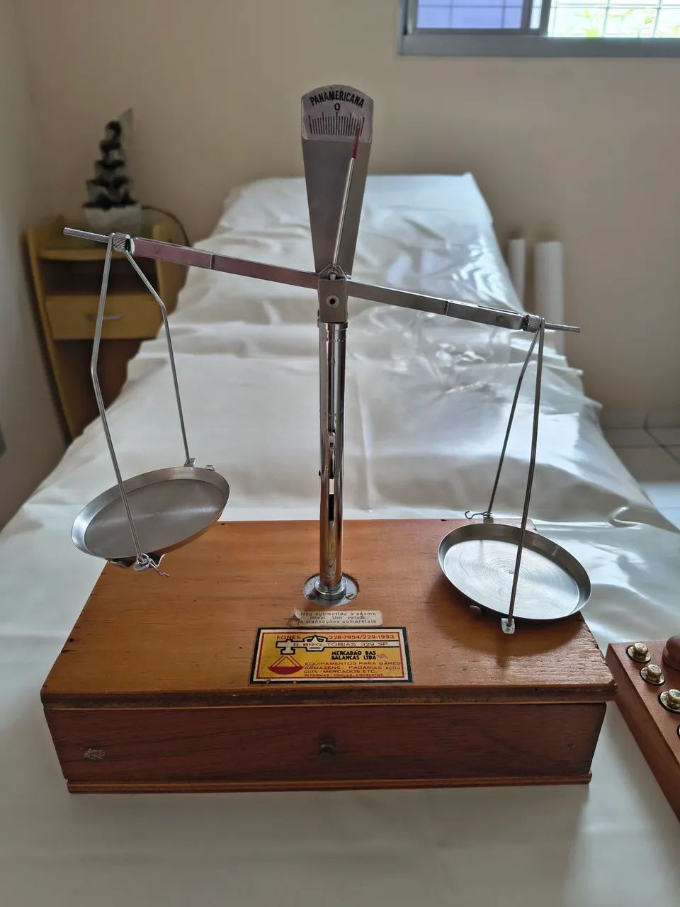Balança de precisão antiga Panamericana  - Foto 4