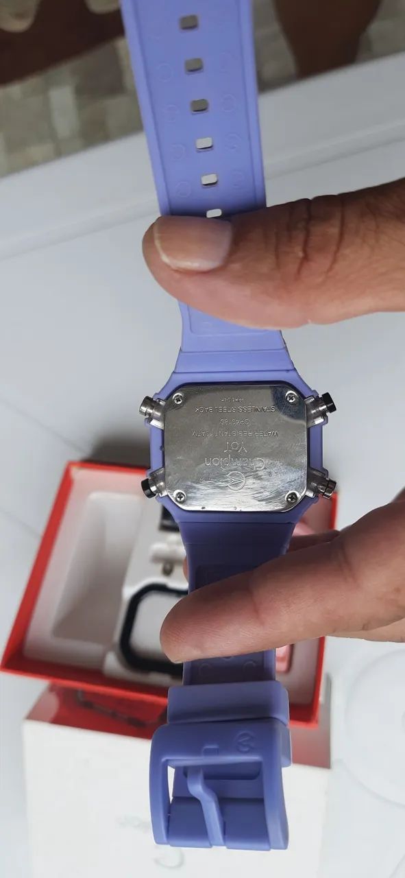 Relógio champion troca pulseira  - Foto 4