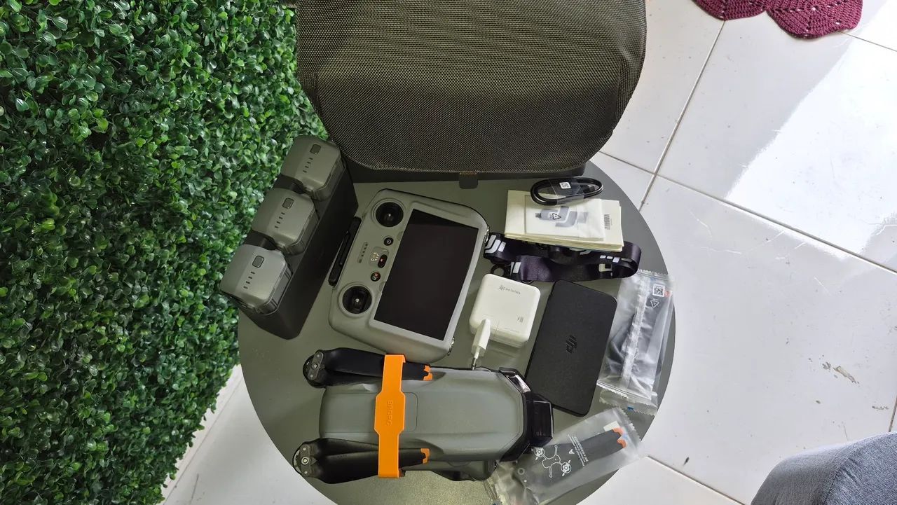 Drone Dji Air 3s Rc2 Combo Fly More Semi-Zero! EM PERFEITO ESTADO! - Foto 2