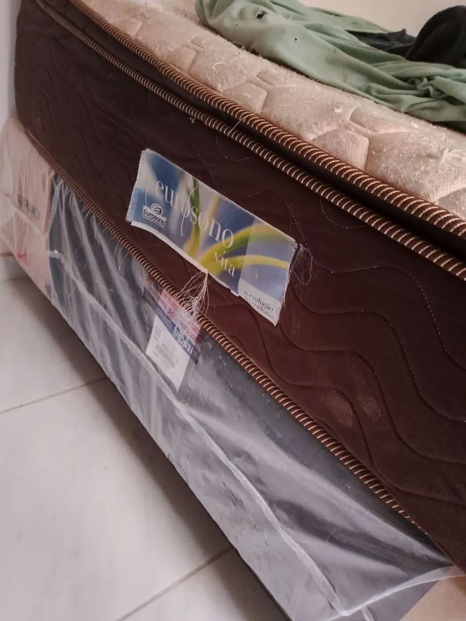 Vendo colchão ortopedico e base cama - Foto 3