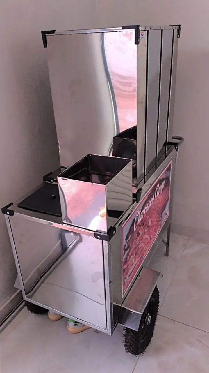 Carrinho de churrasco grego  - Foto 4