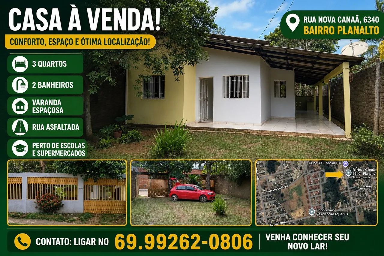 Casa com varanda 