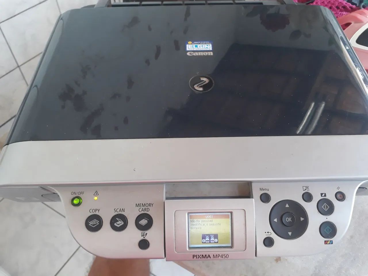 Impressora multifuncional Canon PIXMA MP450 - Foto 4
