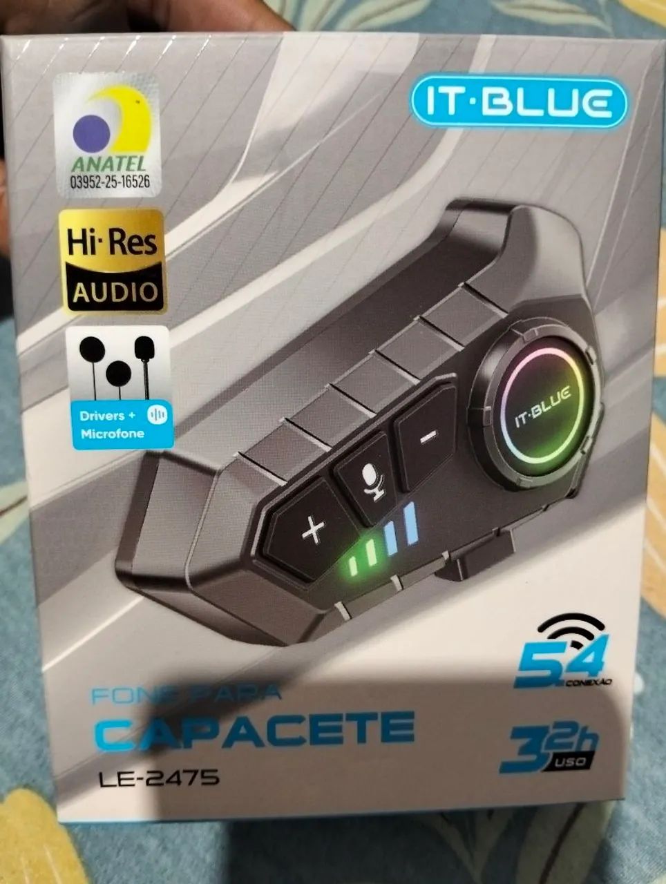 Fone bluetooth para Capacete  - Foto 3