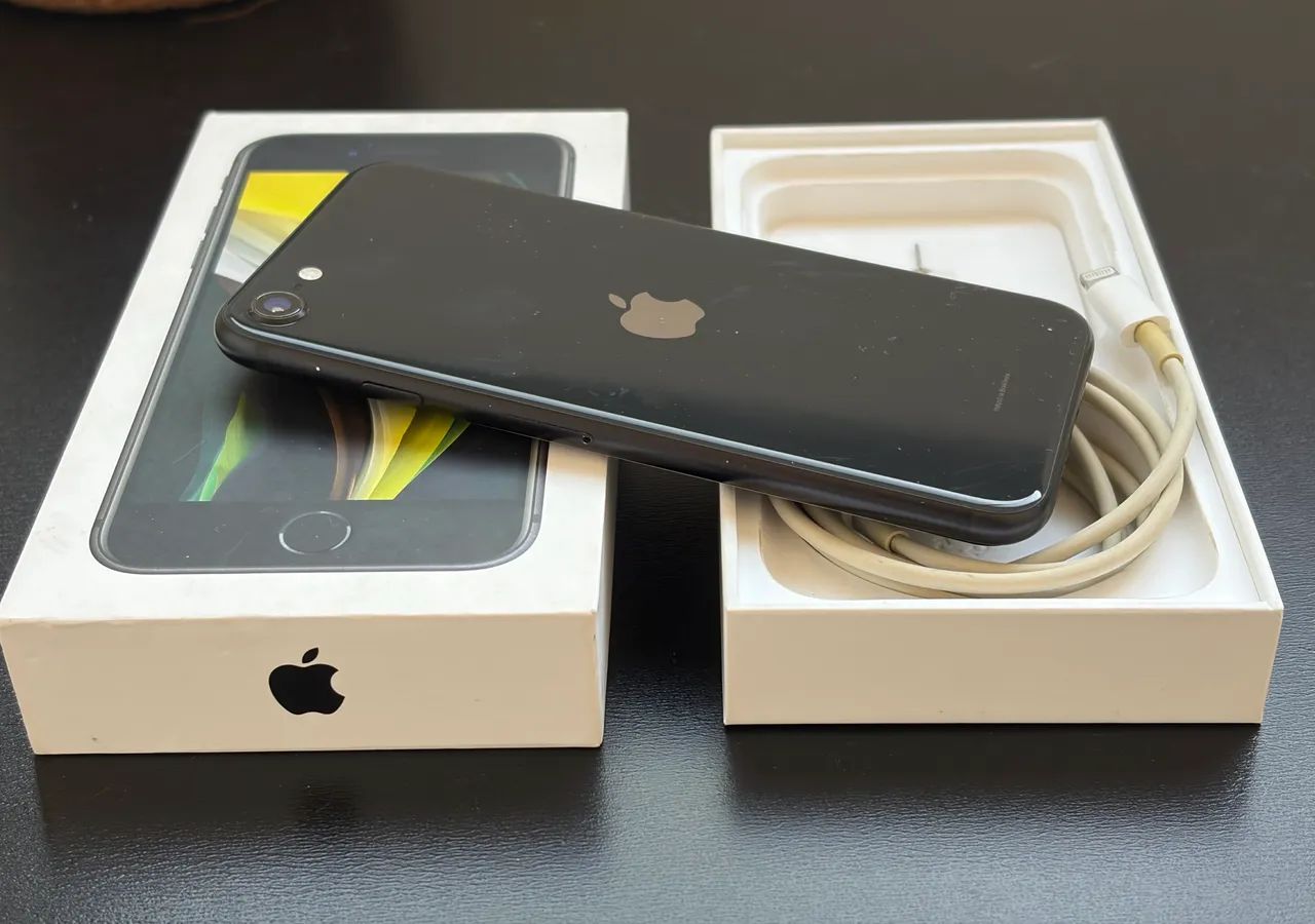 iPhone SE 2 Geração 64GB Preto - Perfeito Estado  - Foto 2