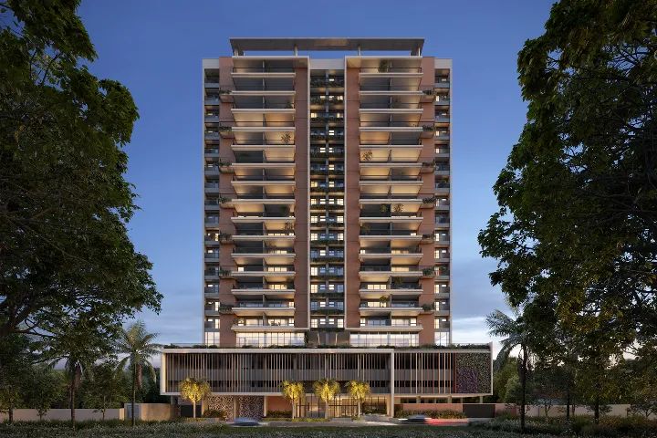 Edifício Bossa no Calhau - Apartamentos com 191m2 e 196m2 com 4 Suítes - Ate 4 vagas