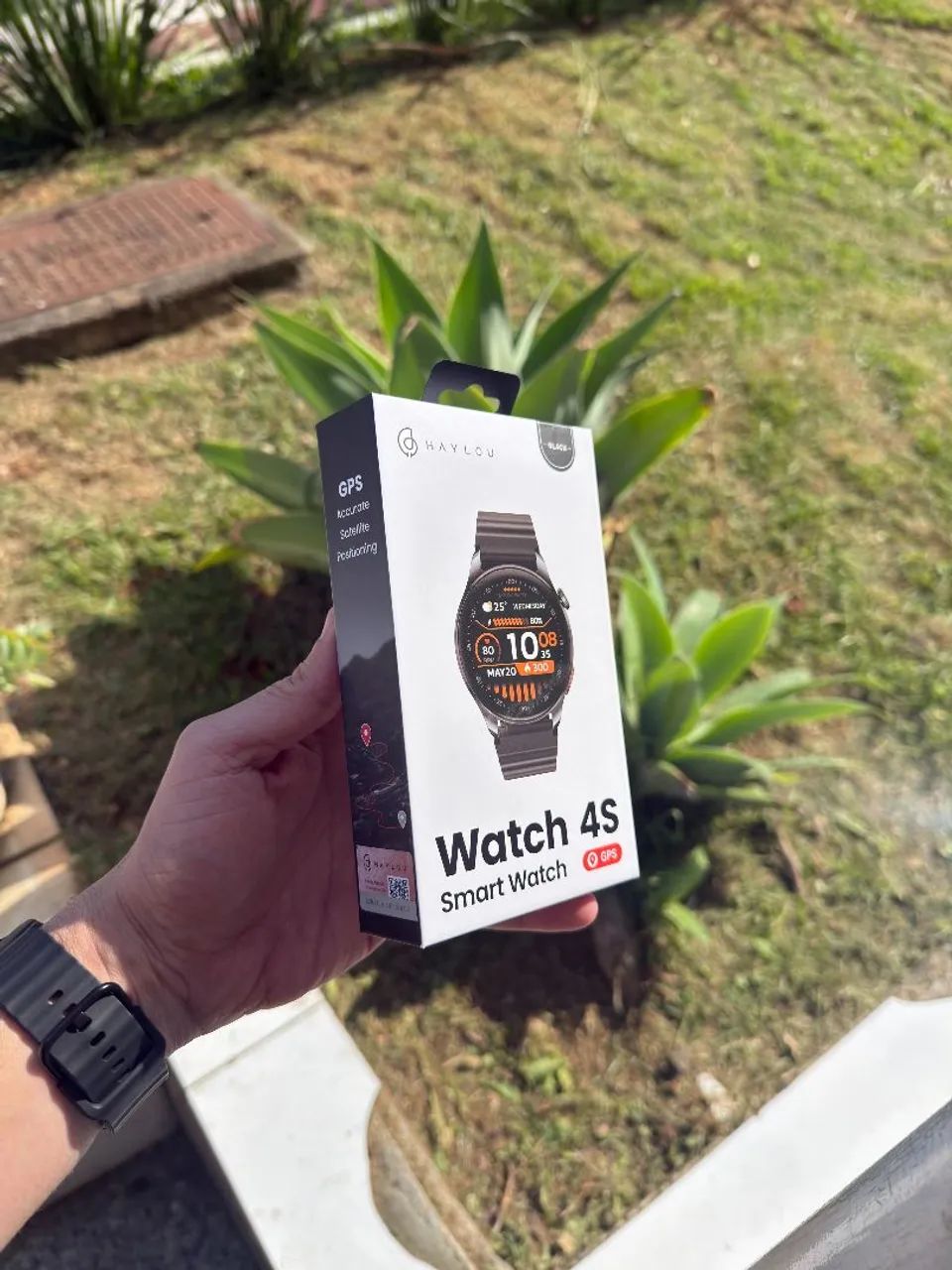SMARTWATCH HAYLOU WATCH 4S COM GPS INTEGRADO  - Foto 3
