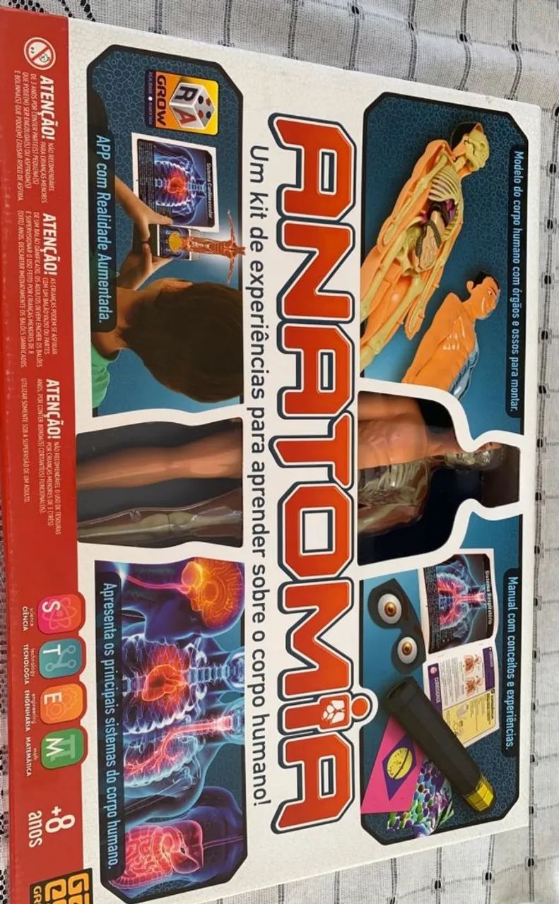 Jogo Brinquedo Educativo Anatomia - Foto 5
