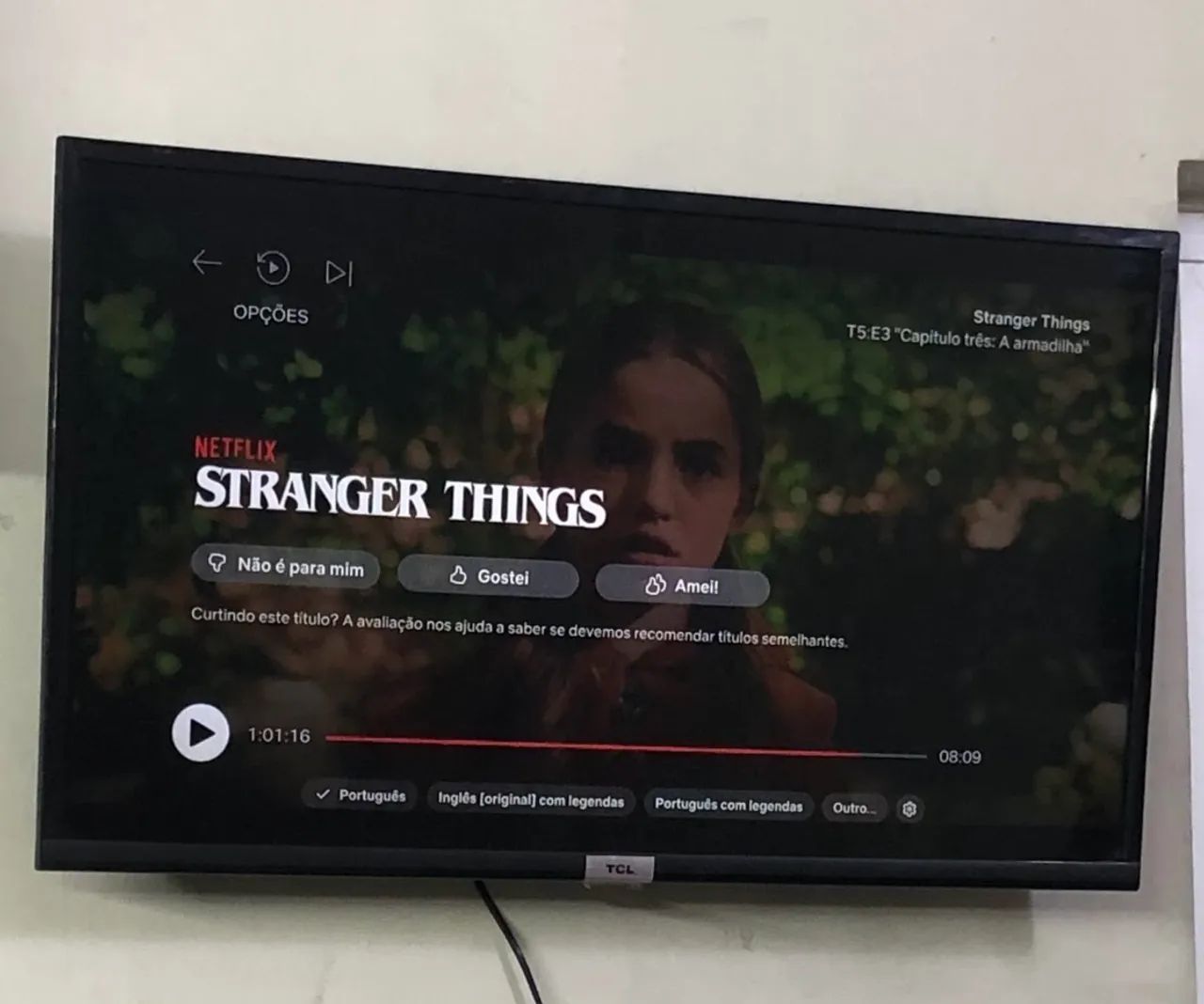 SmartTv TCL 32 polegadas 