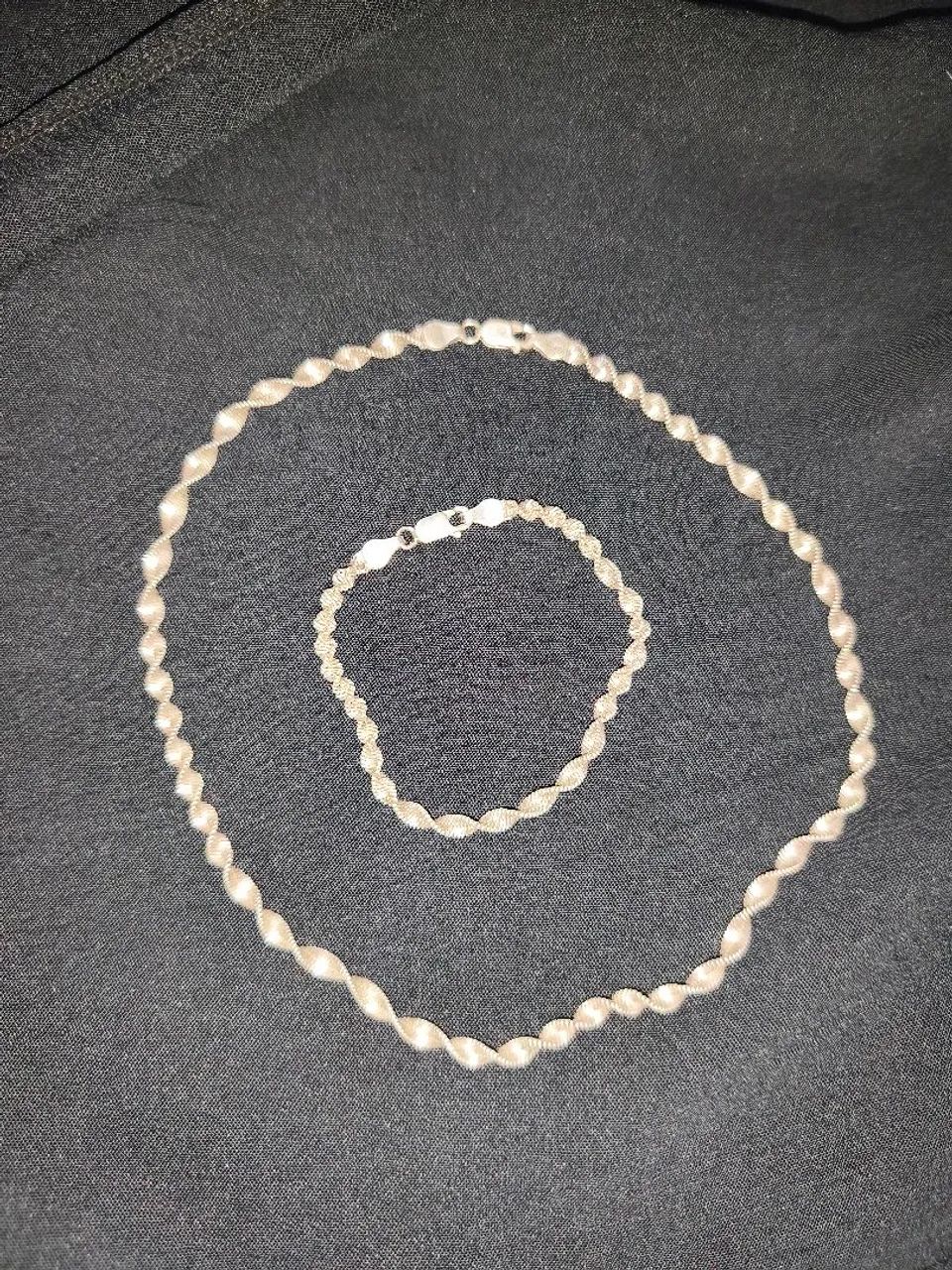 Corrente + Pulseira Prata 925  - Foto 4