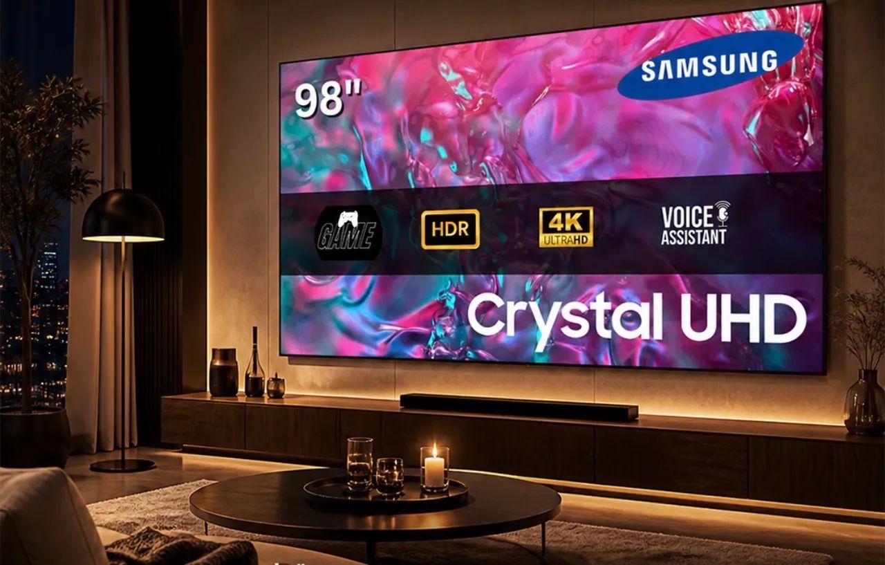 Smart TV SAMSUNG 98 Polegadas Lacrada  - Foto 3