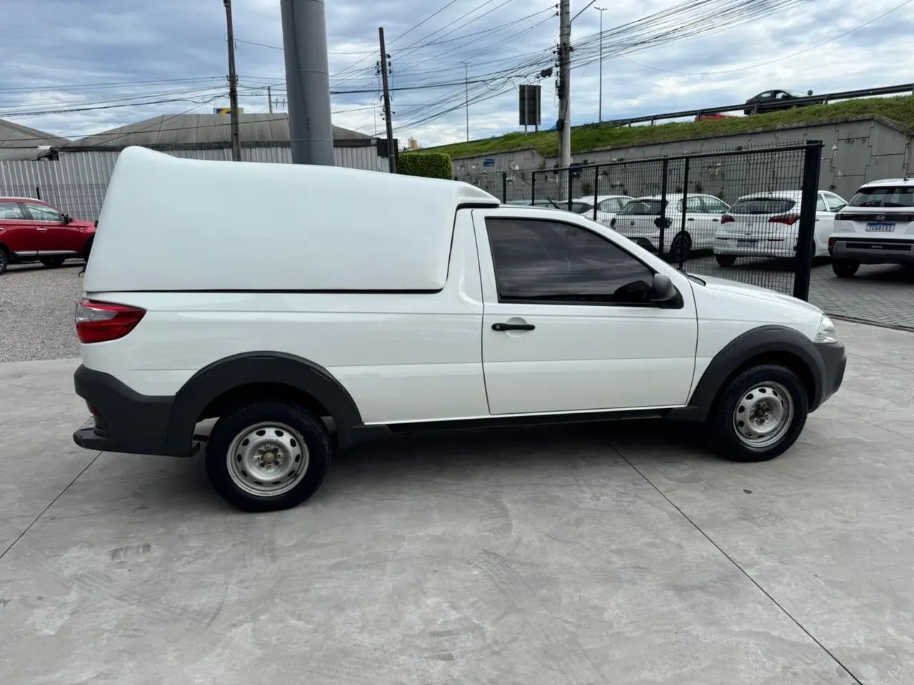 Fiat Strada Working Hard 1.4 Fire Flex 8V CS 2018 - Foto 4