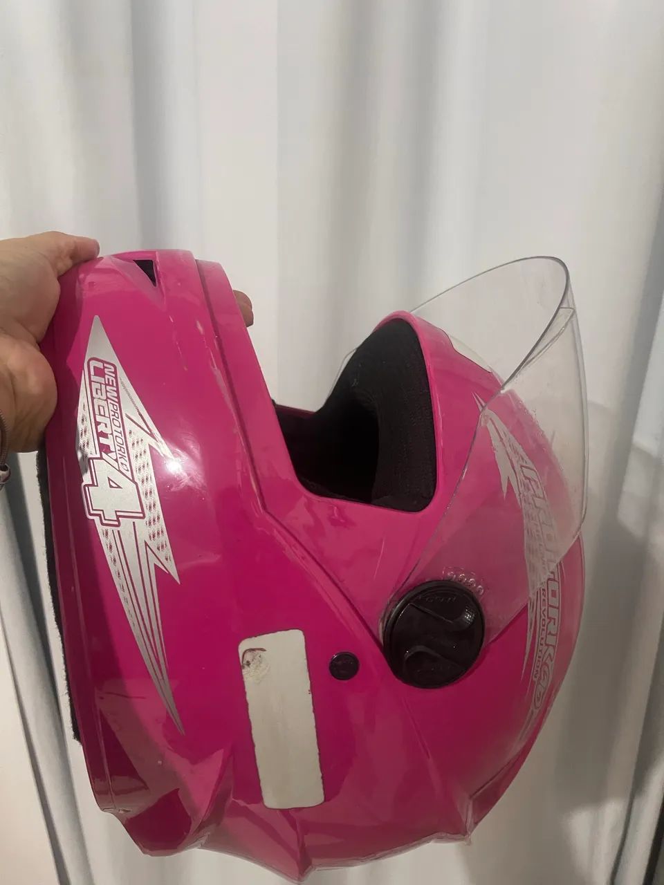 Capacete rosa  - Foto 3
