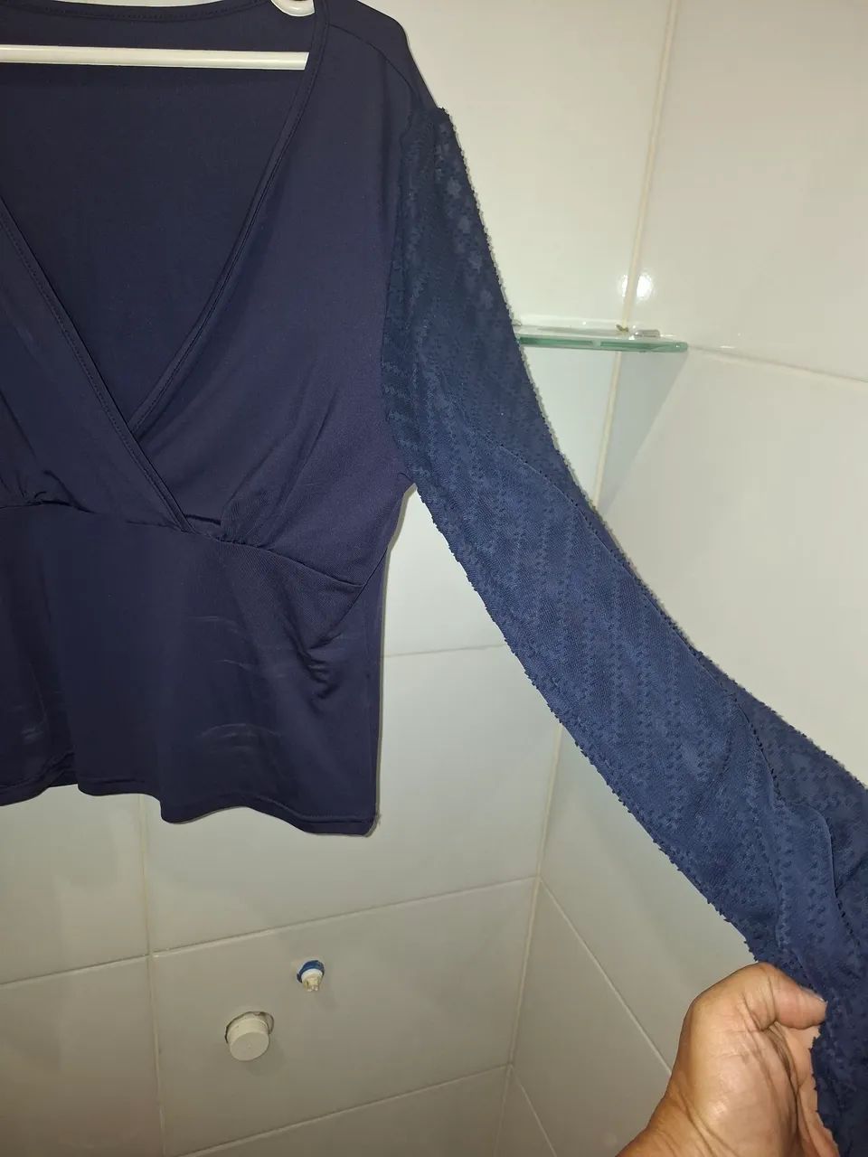 Blusa manga comprida