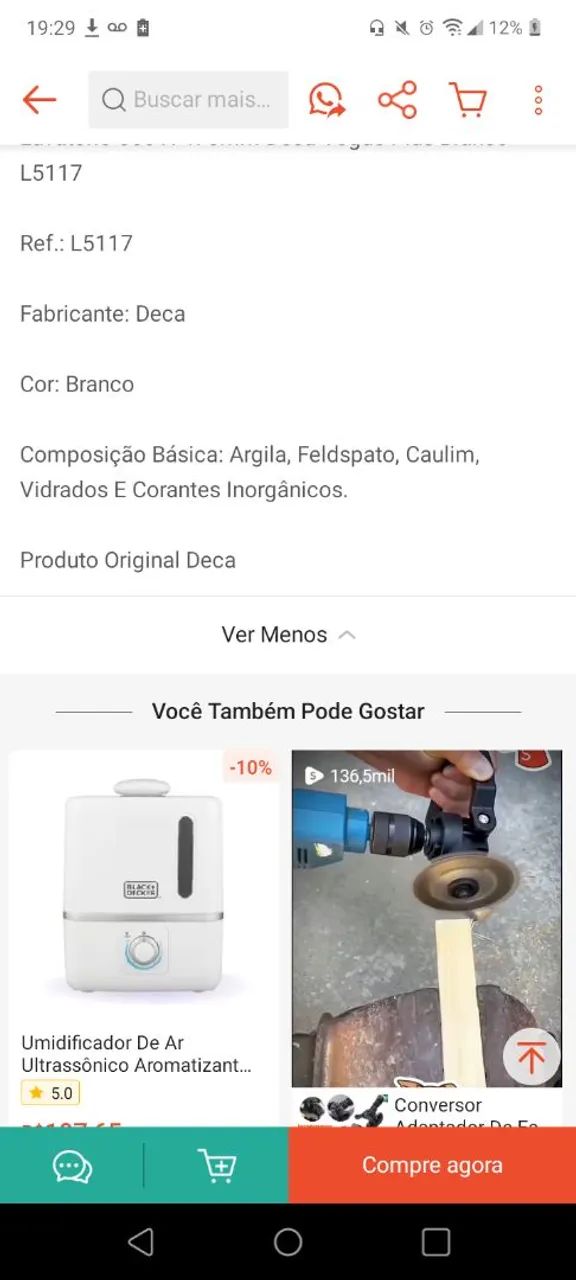 Lavatório Deca  - Foto 2