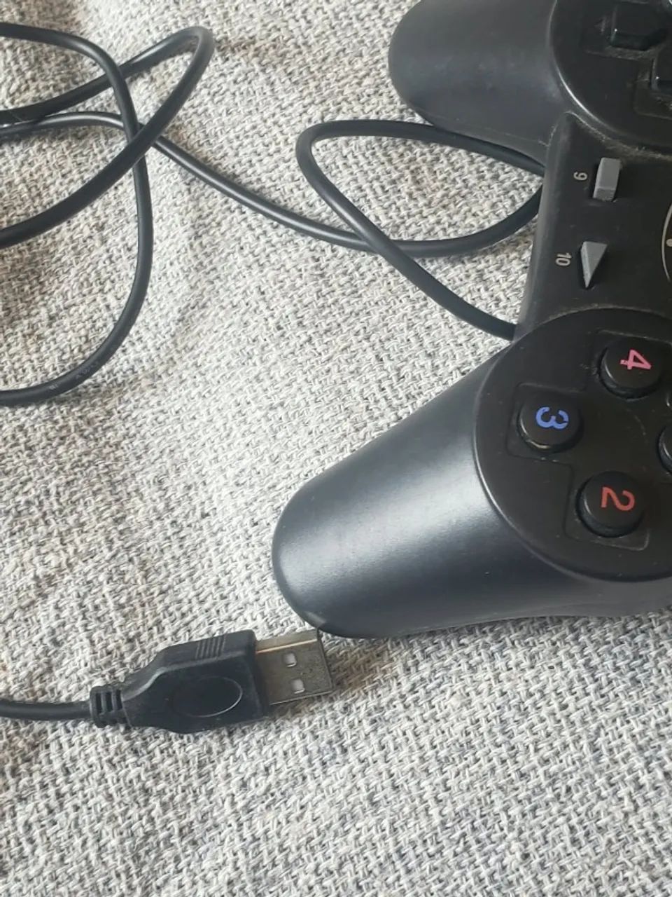 Controle Joypad Integris USB Para PC Computador Notebook - Foto 3